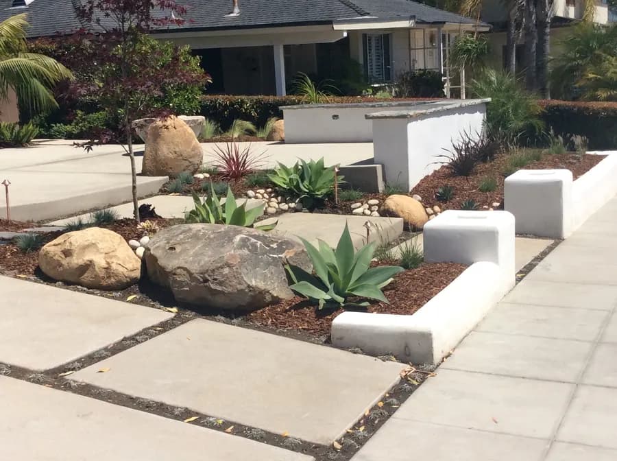 San Clemente landscape project, photo 4
