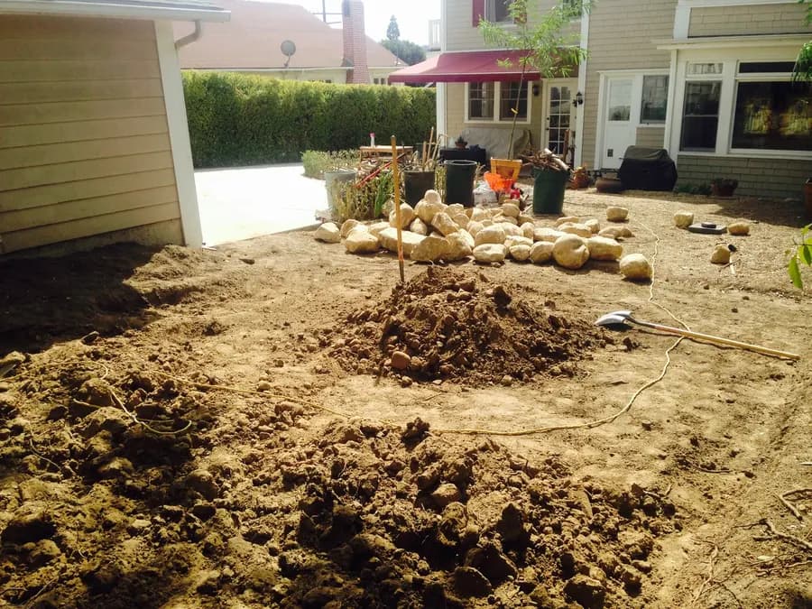 State Street landscape project, photo 1