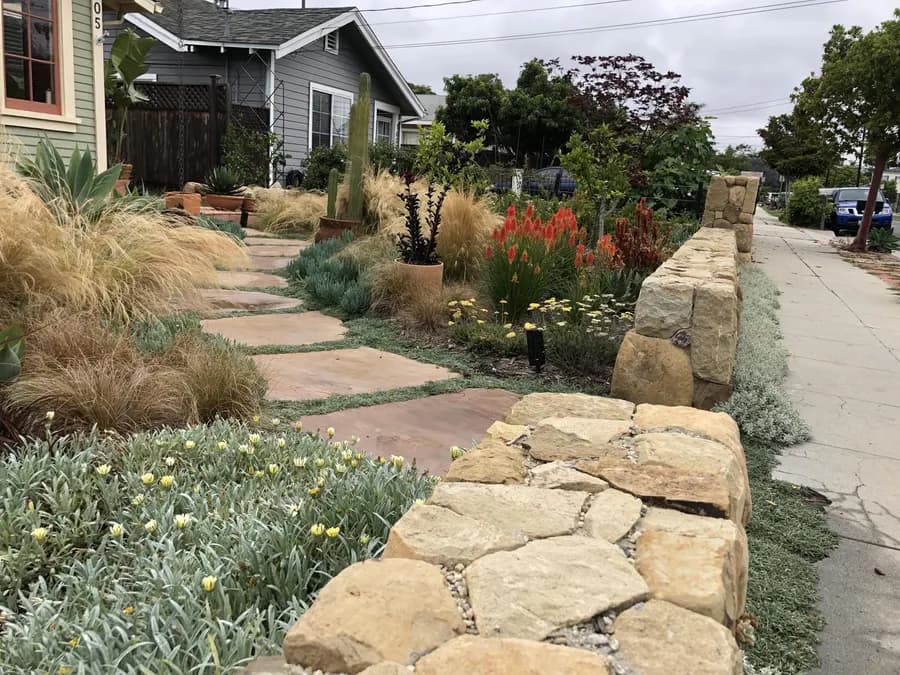 Westside Bungalow landscape project, photo 1