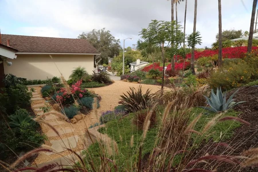 Mesa Grass Replacement landscape project, photo 9