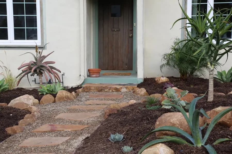 Robbins Street Rehab landscape project, photo 6